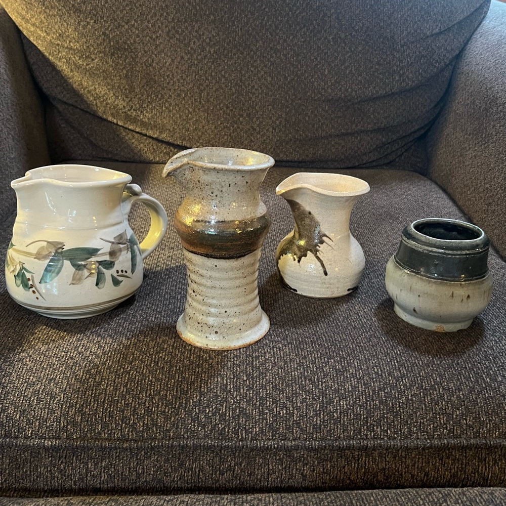 Amazing pottery! Four pieces to decorate your home!